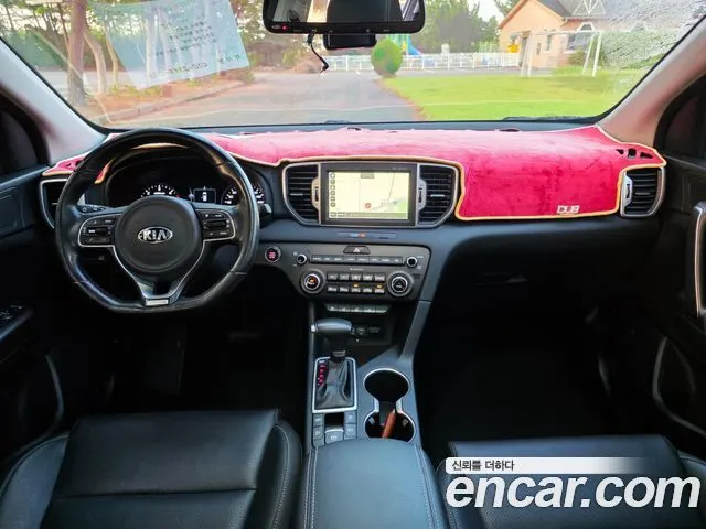 KIA SPORTAGE 2017 — 131 000 км, синий, Корея — под ключ — фото 10