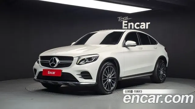 MERCEDES-BENZ GLC-CLASS X253 2017 — 184 498 км, белый, Корея — под ключ — фото 1