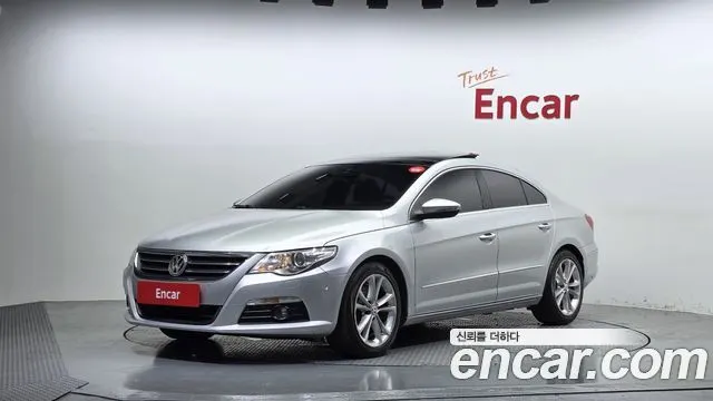 VOLKSWAGEN CC 2012 — 158 189 км, серебристый, Корея — под ключ — фото 1