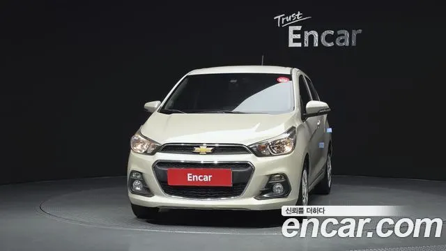 CHEVROLET SPARK 2016 — 16 803 км, белый-перламутр, Корея — под ключ — фото 3