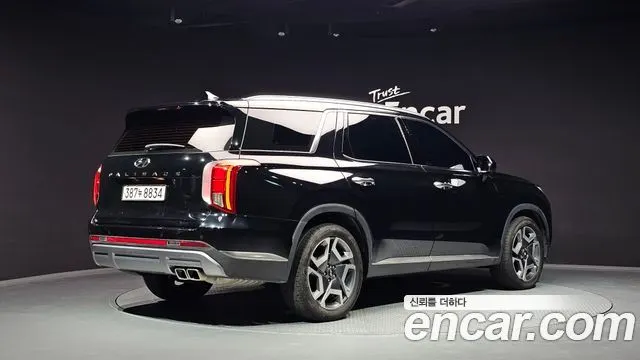 HYUNDAI PALISADE 2023 — 125 099 км, чёрный, Корея — под ключ — фото 2
