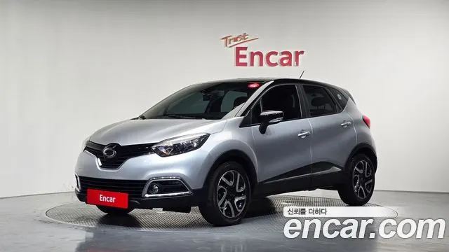 RENAULT KOREA QM3 2014 — 94 995 км, серебристо-серый, Корея — под ключ — фото 1