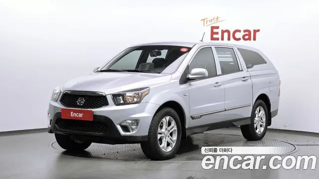 KGM KORANDO SPORTS 2013 — 179 492 км, серебристый, Корея — под ключ — фото 1