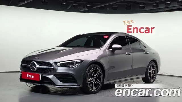 MERCEDES-BENZ CLA-CLASS C118 2021 — 101 435 км, серый, Корея — под ключ — фото 1