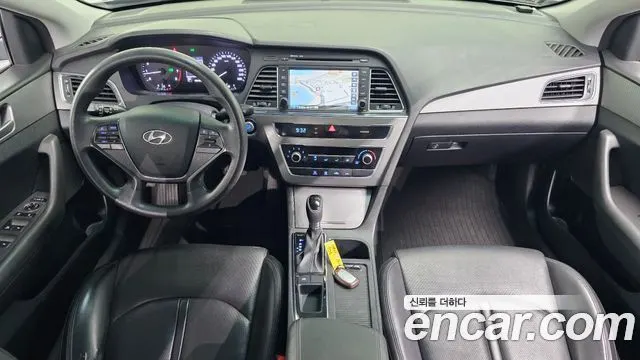 HYUNDAI SONATA 2015 — 158 489 км, серебристо-серый, Корея — под ключ — фото 7