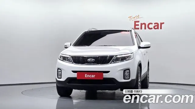 KIA SORENTO R 2014 — 107 366 км, белый, Корея — под ключ — фото 3