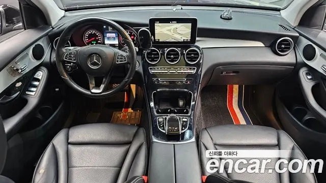 MERCEDES-BENZ GLC-CLASS X253 2017 — 116 622 км, чёрный, Корея — под ключ — фото 7