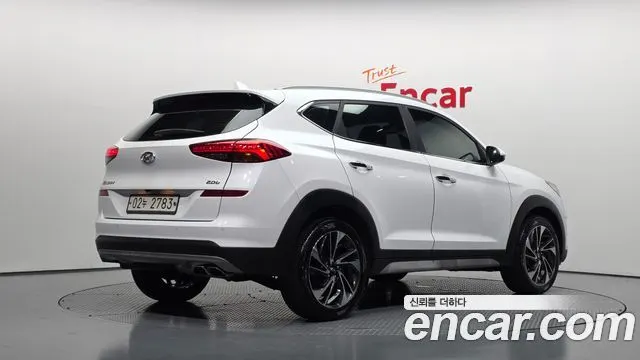 HYUNDAI TUCSON 2019 — 137 746 км, белый, Корея — под ключ — фото 2