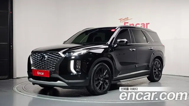 HYUNDAI PALISADE 2019 — 62 839 км, чёрный, Корея — под ключ — фото 1