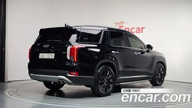 HYUNDAI PALISADE 2019 — 62 839 км, чёрный, Корея — под ключ — фото 2