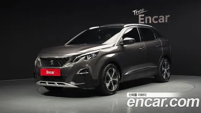PEUGEOT 3008 2018 — 147 406 км, светло-золотистый, Корея — под ключ — фото 1