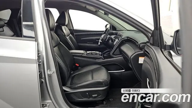 HYUNDAI TUCSON HYBRID 2021 — 88 361 км, серебристо-серый, Корея — под ключ — фото 11