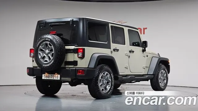 JEEP WRANGLER 2017 — 154 467 км, белый-перламутр, Корея — под ключ — фото 1