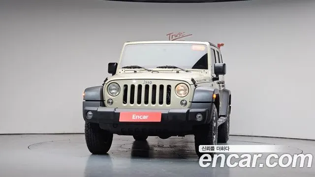 JEEP WRANGLER 2017 — 154 467 км, белый-перламутр, Корея — под ключ — фото 3