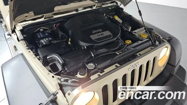 JEEP WRANGLER 2017 — 154 467 км, белый-перламутр, Корея — под ключ — фото 6