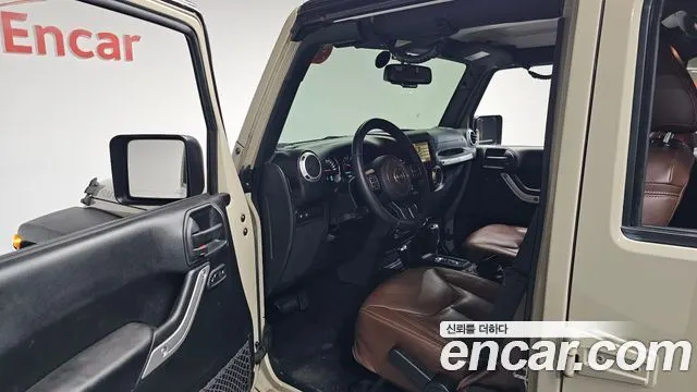 JEEP WRANGLER 2017 — 154 467 км, белый-перламутр, Корея — под ключ — фото 10