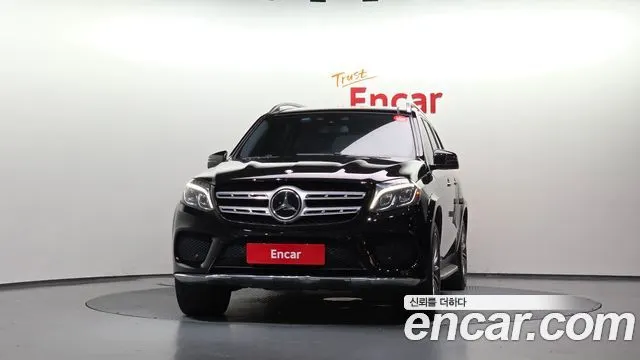 MERCEDES-BENZ GLS-CLASS X166 2017 — 233 350 км, чёрный, Корея — под ключ — фото 3