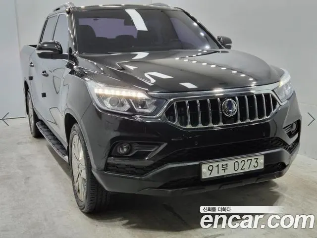 KGM REXTON SPORTS KHAN 2019 — 170 956 км, чёрный, Корея — под ключ — фото 2