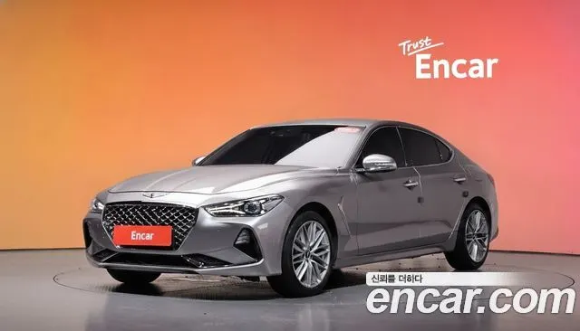GENESIS G70 2019 — 94 369 км, серебристо-серый, Корея — под ключ — фото 2