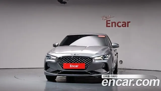 GENESIS G70 2019 — 94 369 км, серебристо-серый, Корея — под ключ — фото 3