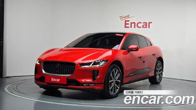 JAGUAR I-PACE 2019 — 128 965 км, красный, Корея — под ключ — фото 1