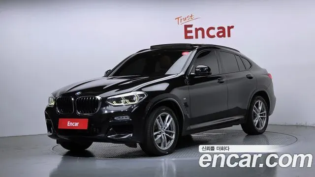 BMW X4 2019 — 130 699 км, чёрный, Корея — под ключ — фото 1