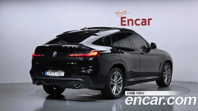 BMW X4 2019 — 130 699 км, чёрный, Корея — под ключ — фото 2
