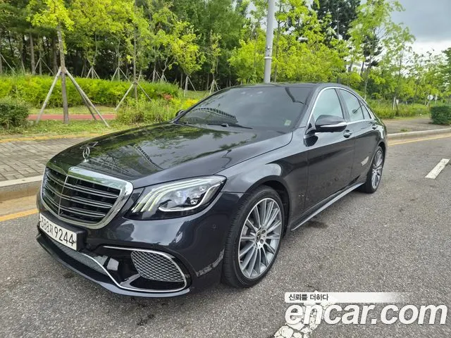 MERCEDES-BENZ S-CLASS W222 2018 — 112 893 км, чёрный, Корея — под ключ — фото 4