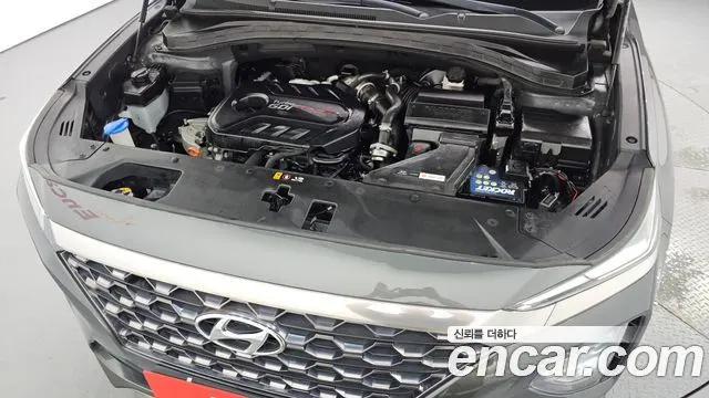 HYUNDAI SANTA FE 2019 — 124 302 км, серый, Корея — под ключ — фото 6