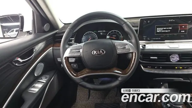 KIA K9 2021 — 72 429 км, белый, Корея — под ключ — фото 12