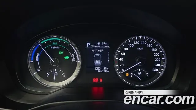 HYUNDAI GRANDEUR HYBRID 2018 — 126 120 км, белый, Корея — под ключ — фото 8
