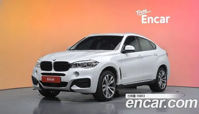BMW X6 2018 — 134 780 км, белый, Корея — под ключ — фото 2