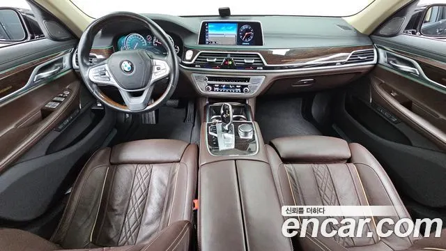 BMW 7 SERIES 2016 — 86 016 км, чёрный, Корея — под ключ — фото 7