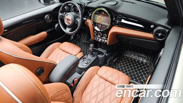 MINI COOPER S CONVERTIBLE 2022 — 63 059 км, белый-перламутр, Корея — под ключ — фото 7