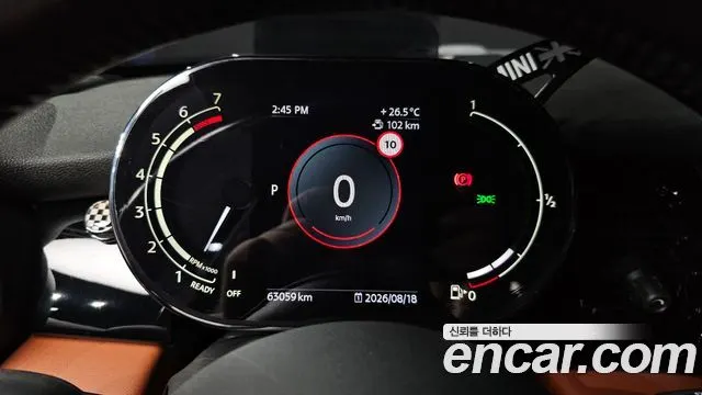 MINI COOPER S CONVERTIBLE 2022 — 63 059 км, белый-перламутр, Корея — под ключ — фото 8