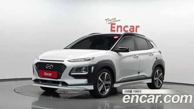 HYUNDAI KONA 2019 — 149 775 км, белый, Корея — под ключ — фото 1