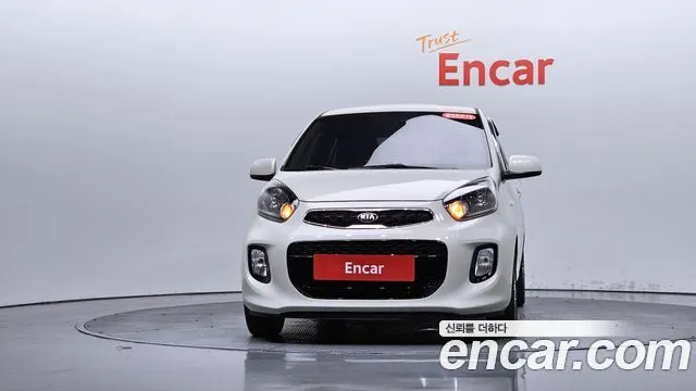KIA MORNING 2016 — 43 692 км, белый-перламутр, Корея — под ключ — фото 3