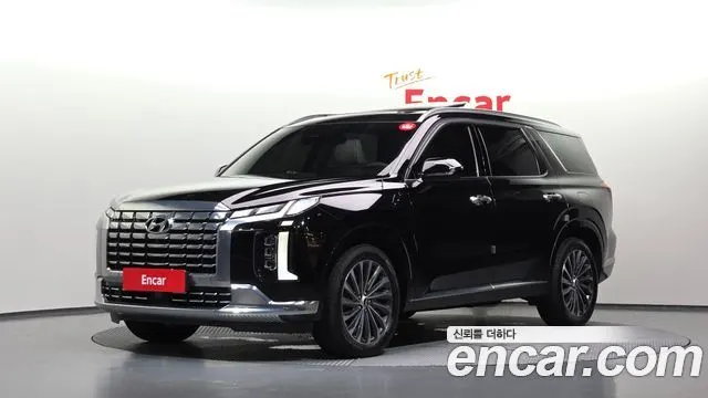 HYUNDAI PALISADE 2023 — 65 065 км, чёрный, Корея — под ключ — фото 1