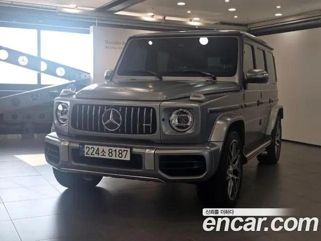 MERCEDES-BENZ G-CLASS W463B 2023 — 39 657 км, серебристый, Корея — под ключ — фото 3