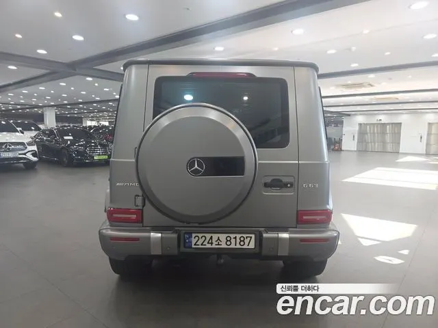 MERCEDES-BENZ G-CLASS W463B 2023 — 39 657 км, серебристый, Корея — под ключ — фото 4