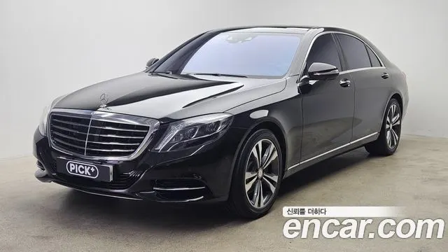 MERCEDES-BENZ S-CLASS W222 2016 — 124 966 км, чёрный, Корея — под ключ — фото 1