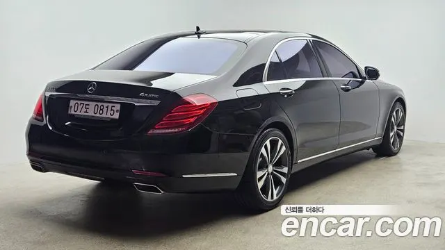 MERCEDES-BENZ S-CLASS W222 2016 — 124 966 км, чёрный, Корея — под ключ — фото 2
