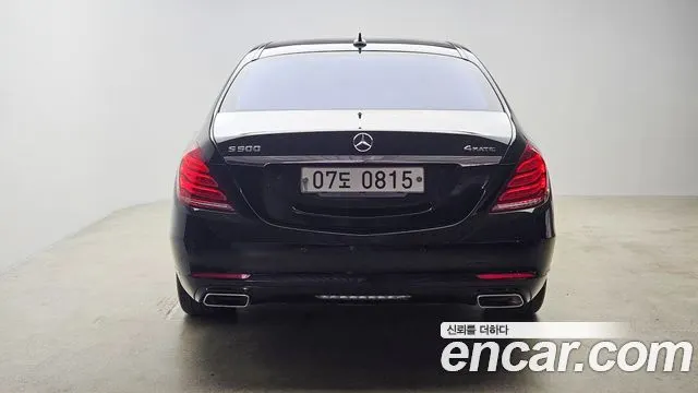 MERCEDES-BENZ S-CLASS W222 2016 — 124 966 км, чёрный, Корея — под ключ — фото 4