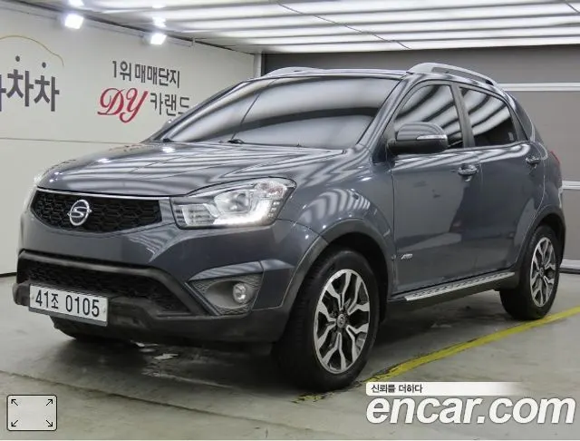KGM KORANDO C 2017 — 102 987 км, серый, Корея — под ключ — фото 12