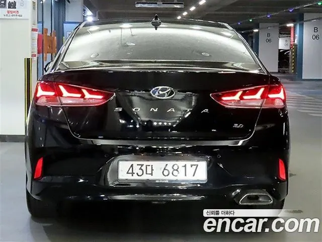 HYUNDAI SONATA 2018 — 54 470 км, чёрный, Корея — под ключ — фото 5