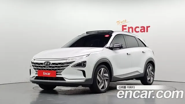 HYUNDAI NEXO 2022 — 118 433 км, белый, Корея — под ключ — фото 1