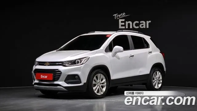 CHEVROLET TRAX 2018 — 166 606 км, белый, Корея — под ключ — фото 1