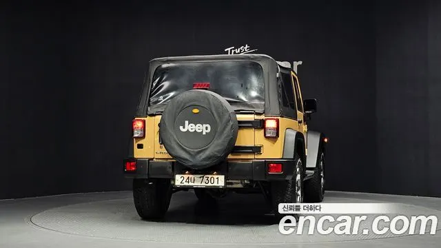 JEEP WRANGLER 2014 — 67 233 км, коричневый, Корея — под ключ — фото 4