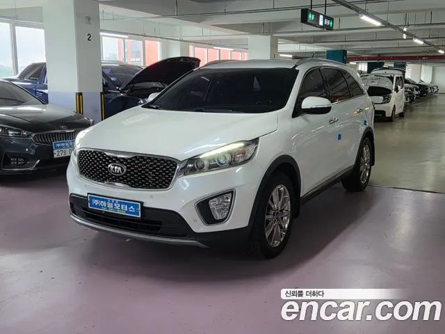 KIA SORENTO 2015 — 226 500 км, белый, Корея — под ключ — фото 1