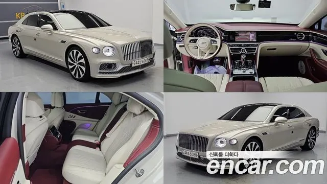 BENTLEY FLYING SPUR 2023 — 27 986 км, белый-перламутр, Корея — под ключ — фото 11